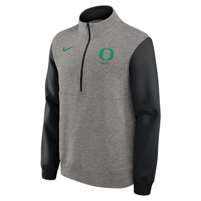 Oregon Club Men's Nike College 1/2-Zip Crew. Nike.com